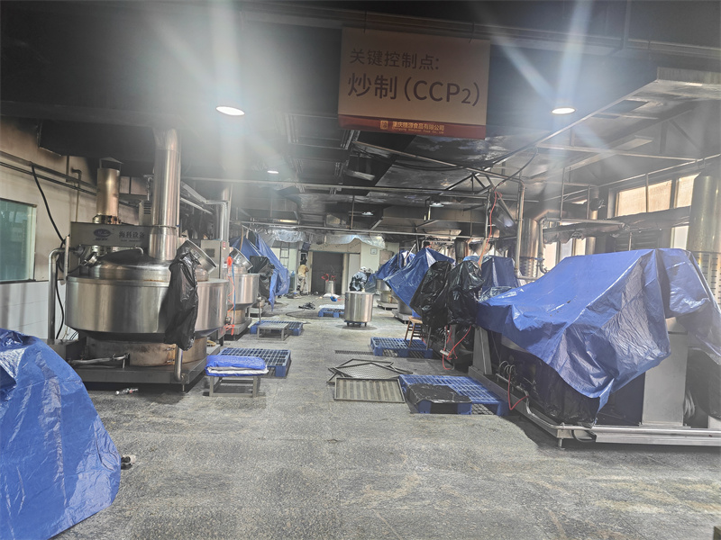 永川油烟管道清洗后厨房这样清洁更彻底